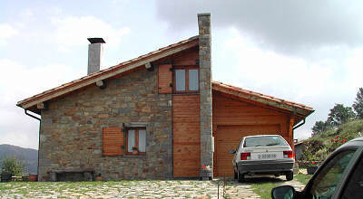 La casa de campo de "La Trilogía de Lady Araña"
