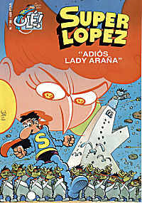 Portada de "Adiós Lady Araña"
