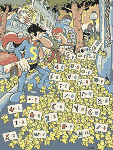 "Los Petisos Carambanales". Revista Superlópez nº21. Ediciones B, 1988